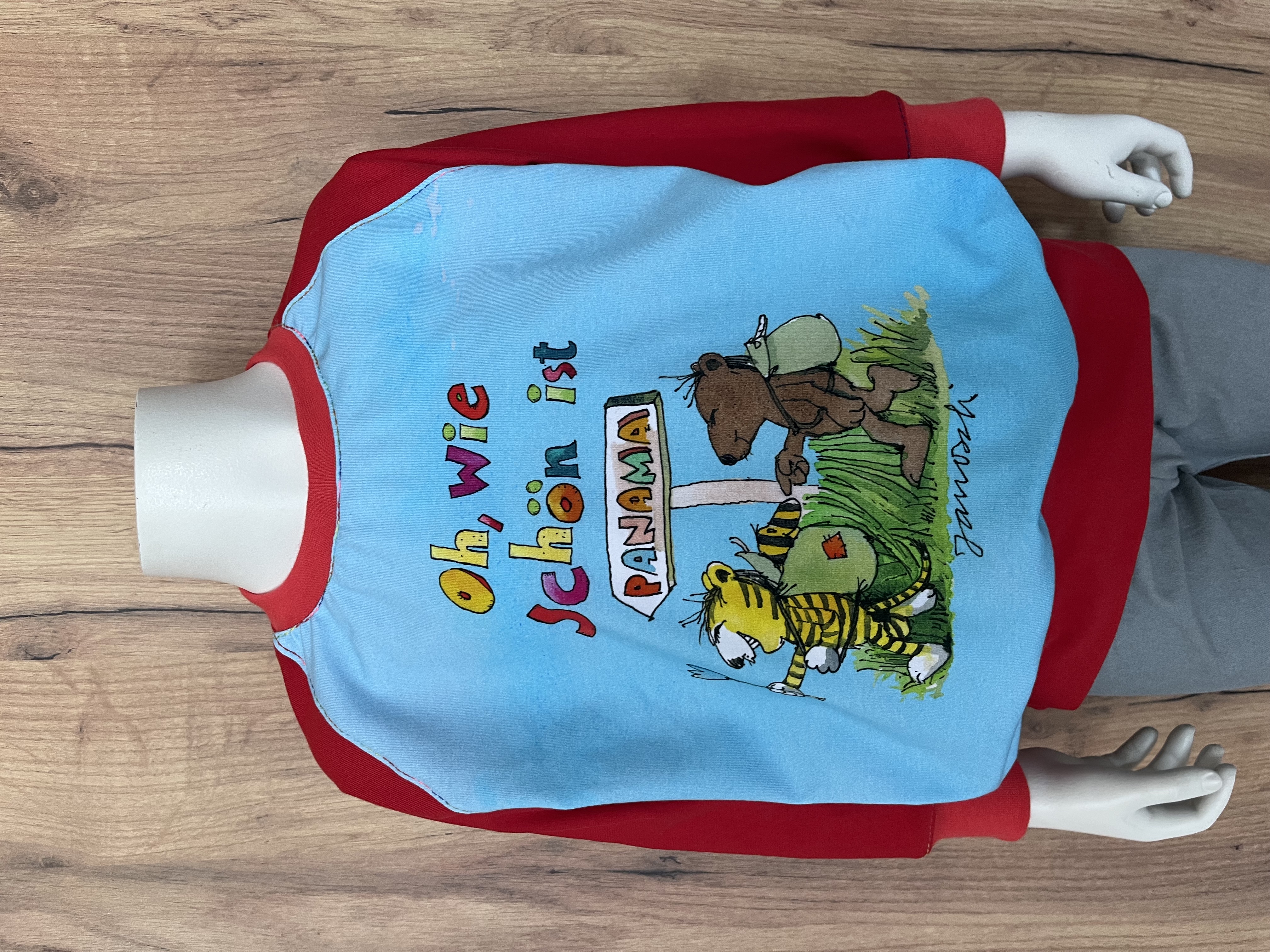 Kinderpullover mit Motiv von Janosch