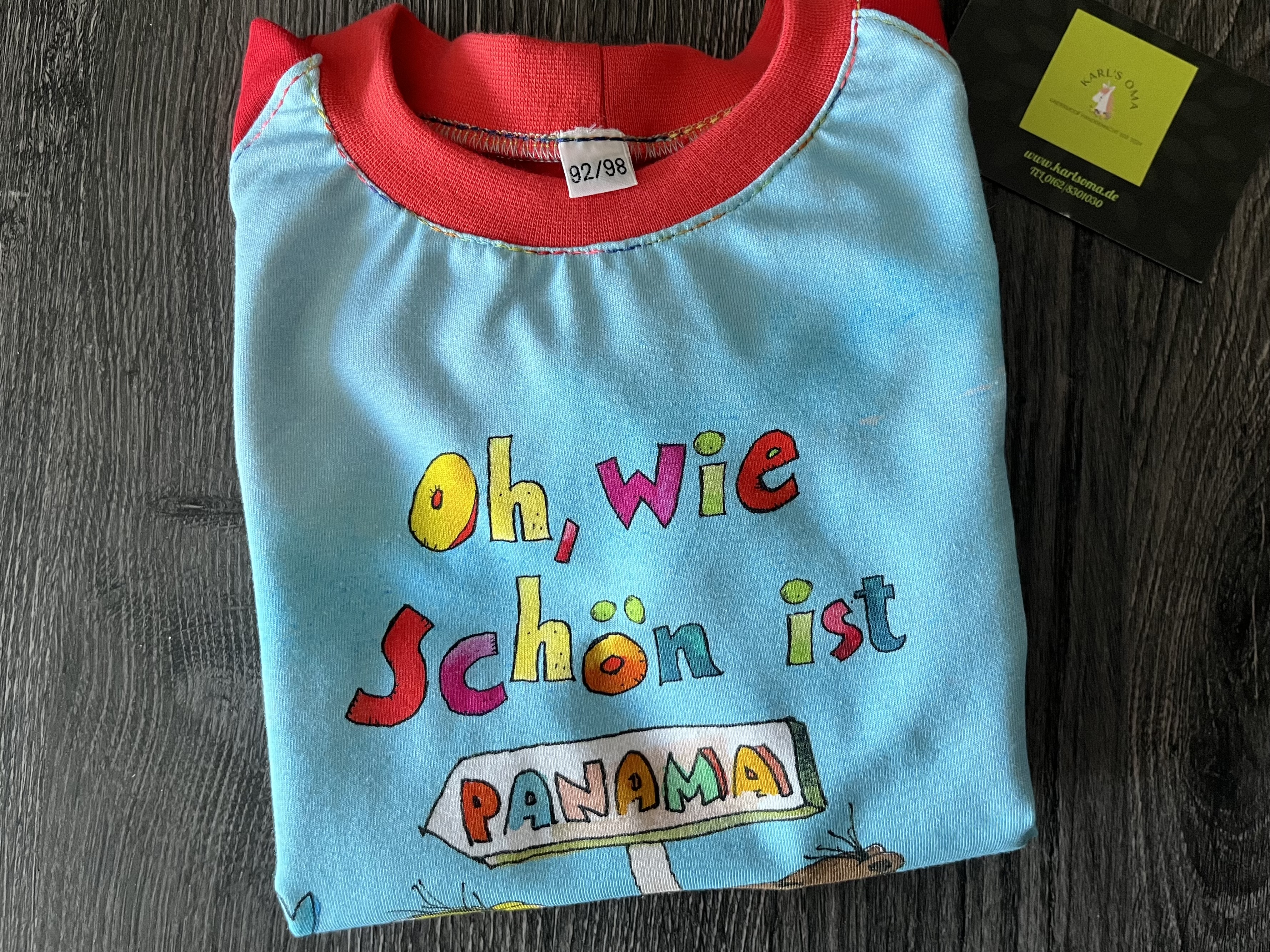 Kinderpullover mit Motiv von Janosch
