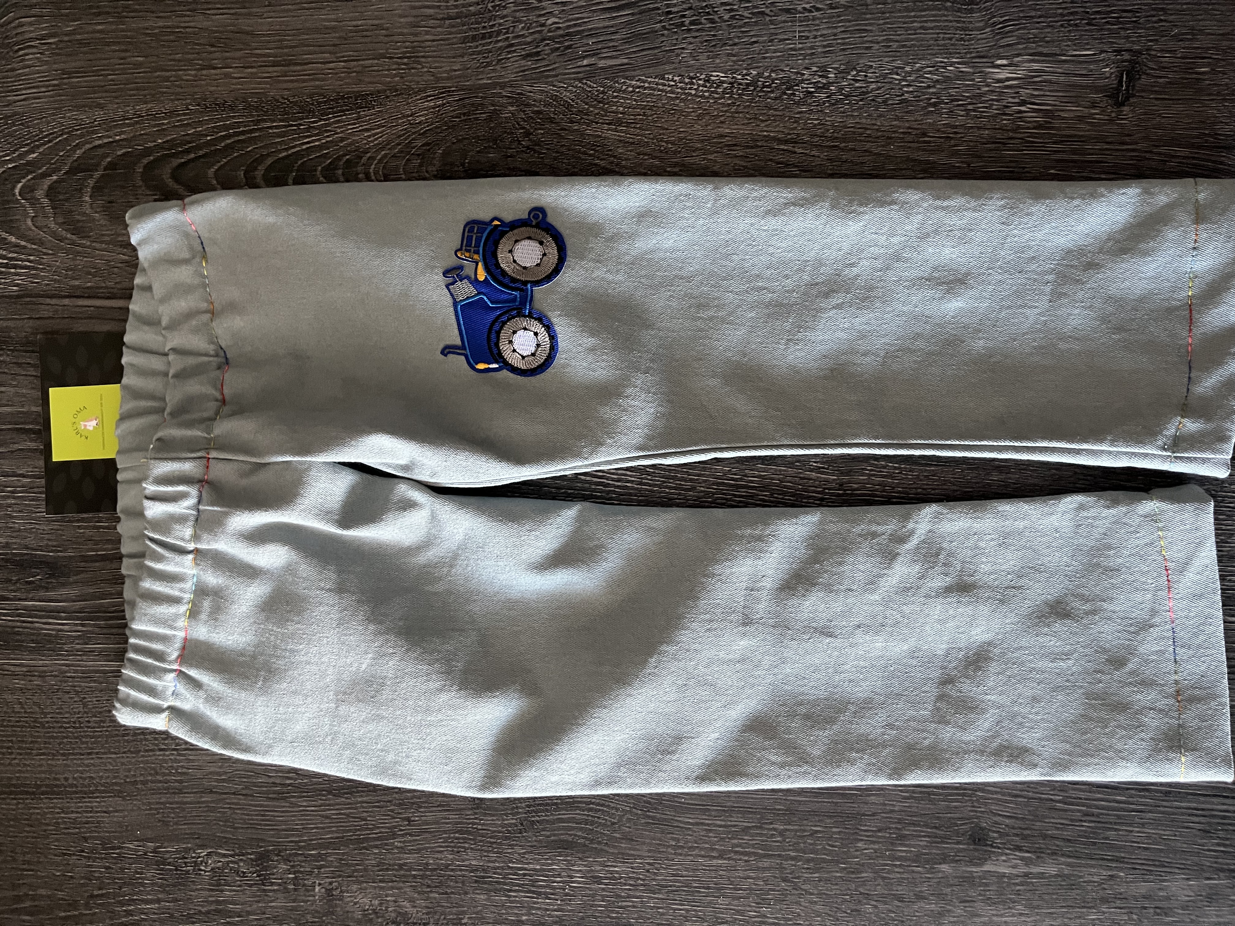 Skinny Jeans aus Stretch-Denim grau