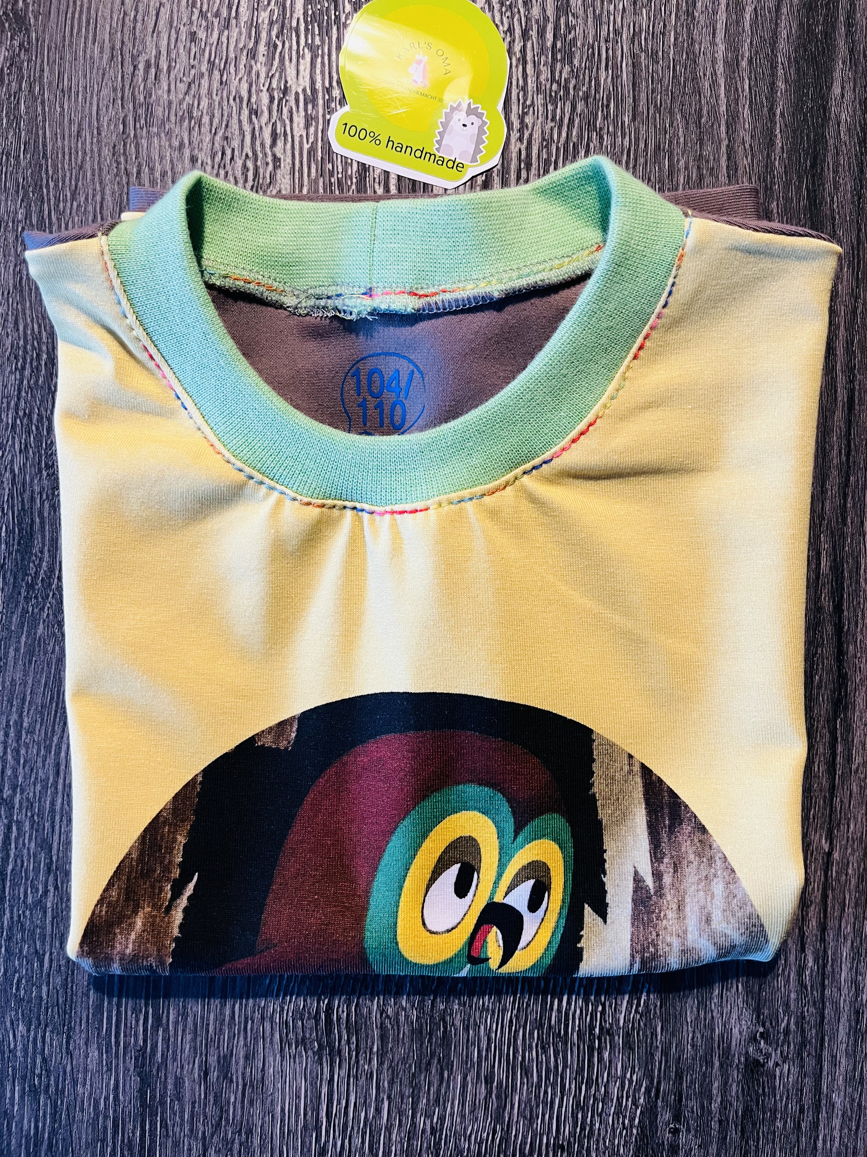 Kinder T-Shirt mit dem Maulwurf und der Eule aus der Sendung mit der Maus