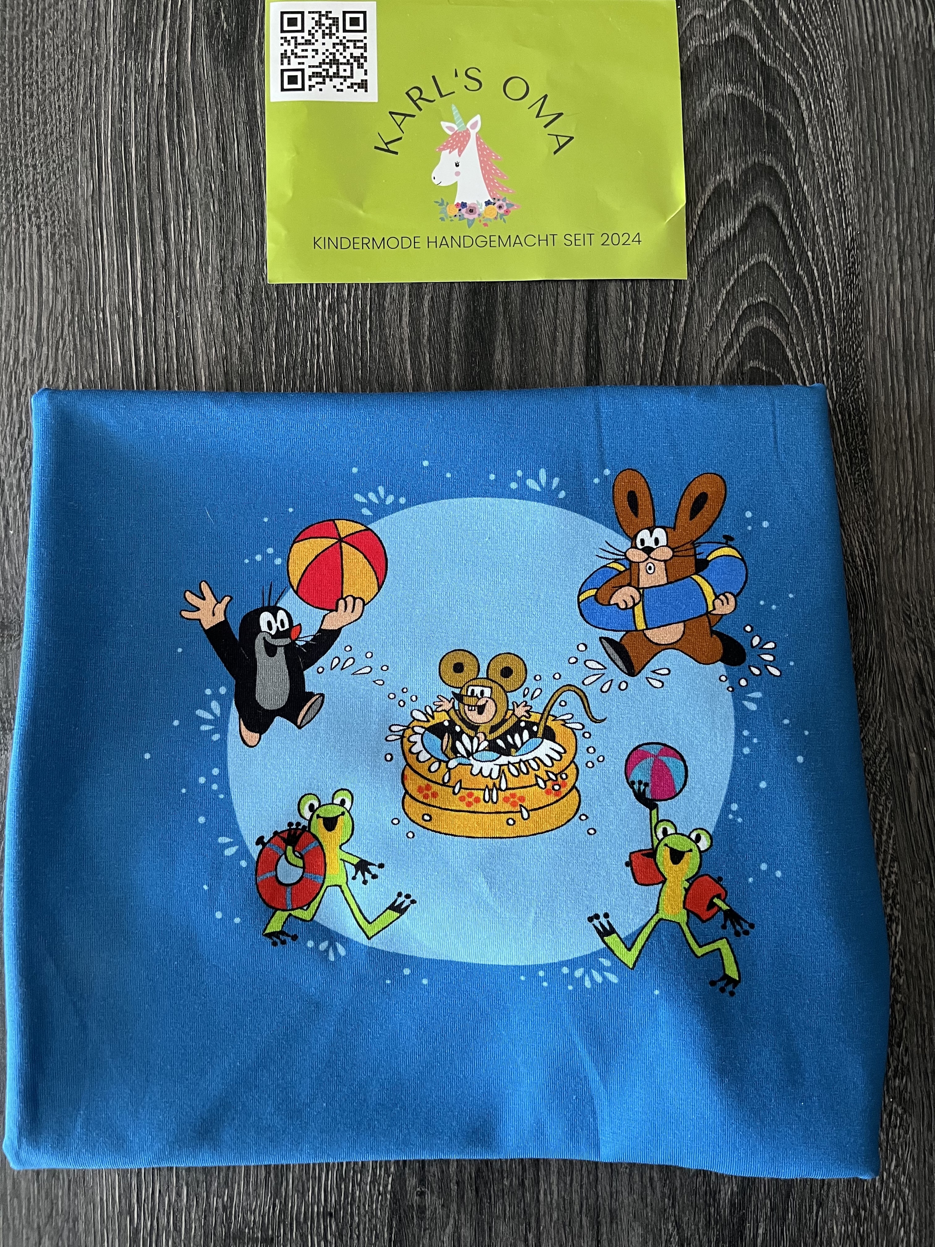 Kinder T-Shirt mit dem Maulwurf und der Eule aus der Sendung mit der Maus