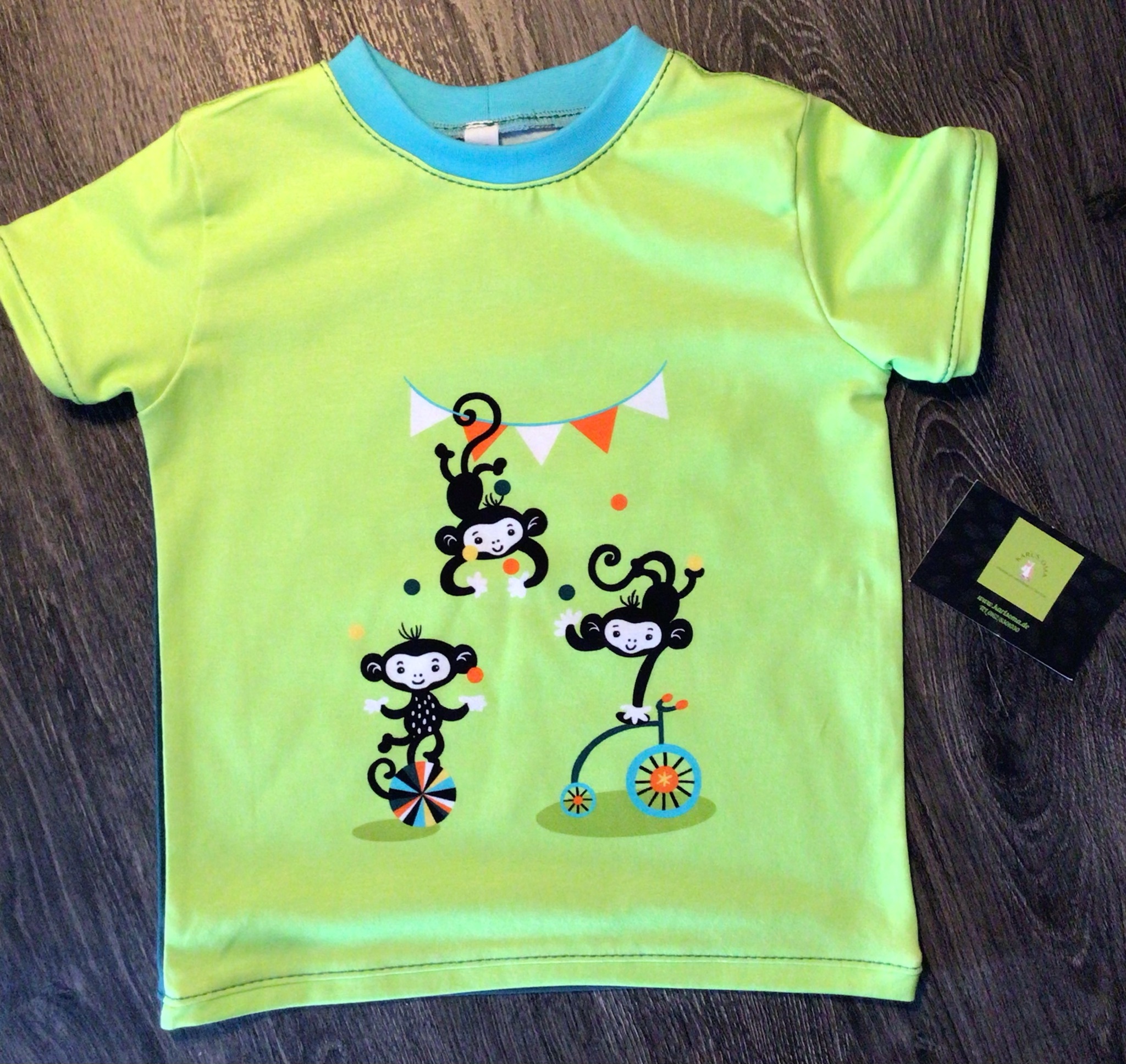 Kinder-T-Shirt Affenbande 
