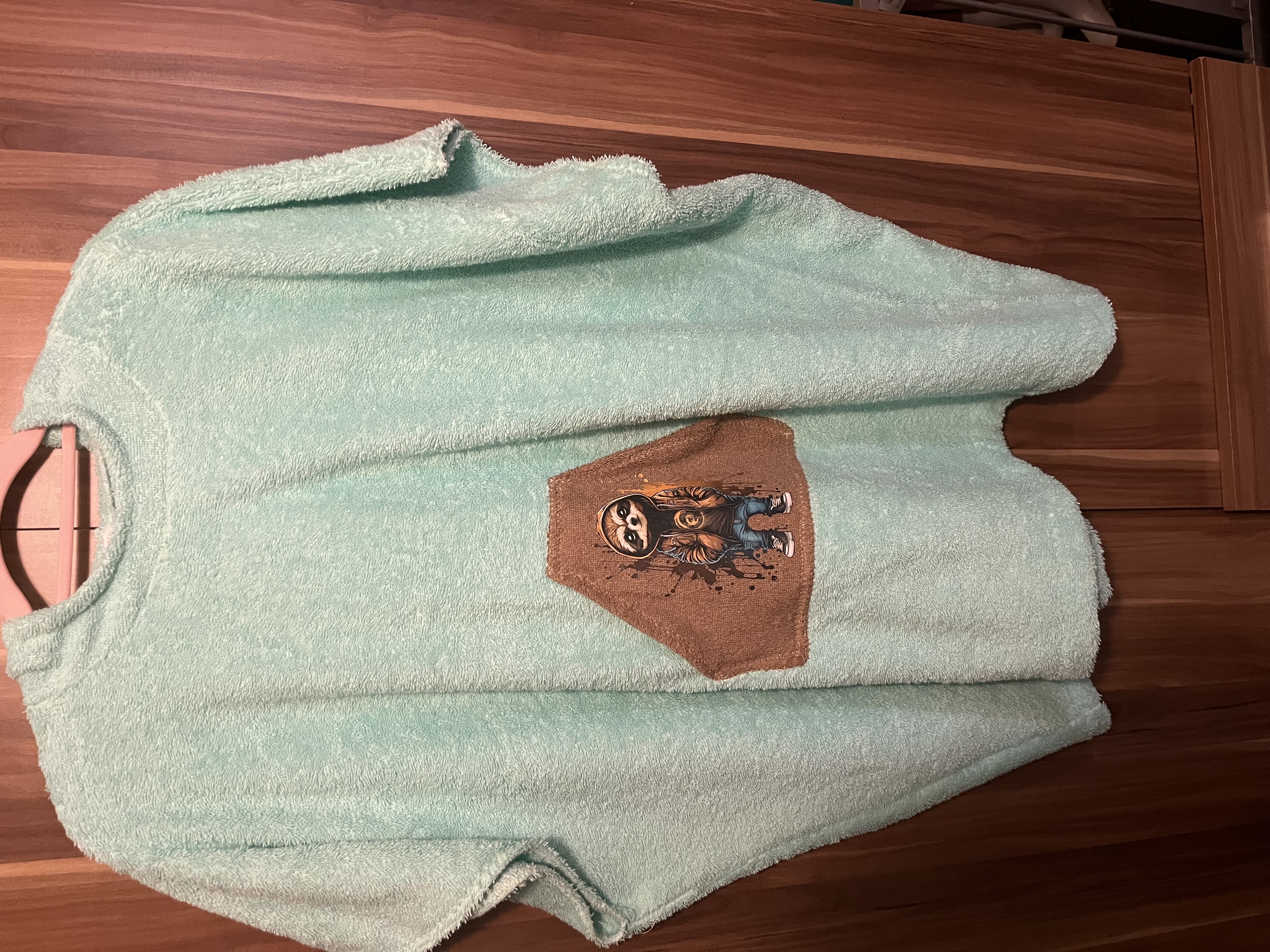  Badeponcho aus Frottee u.a.