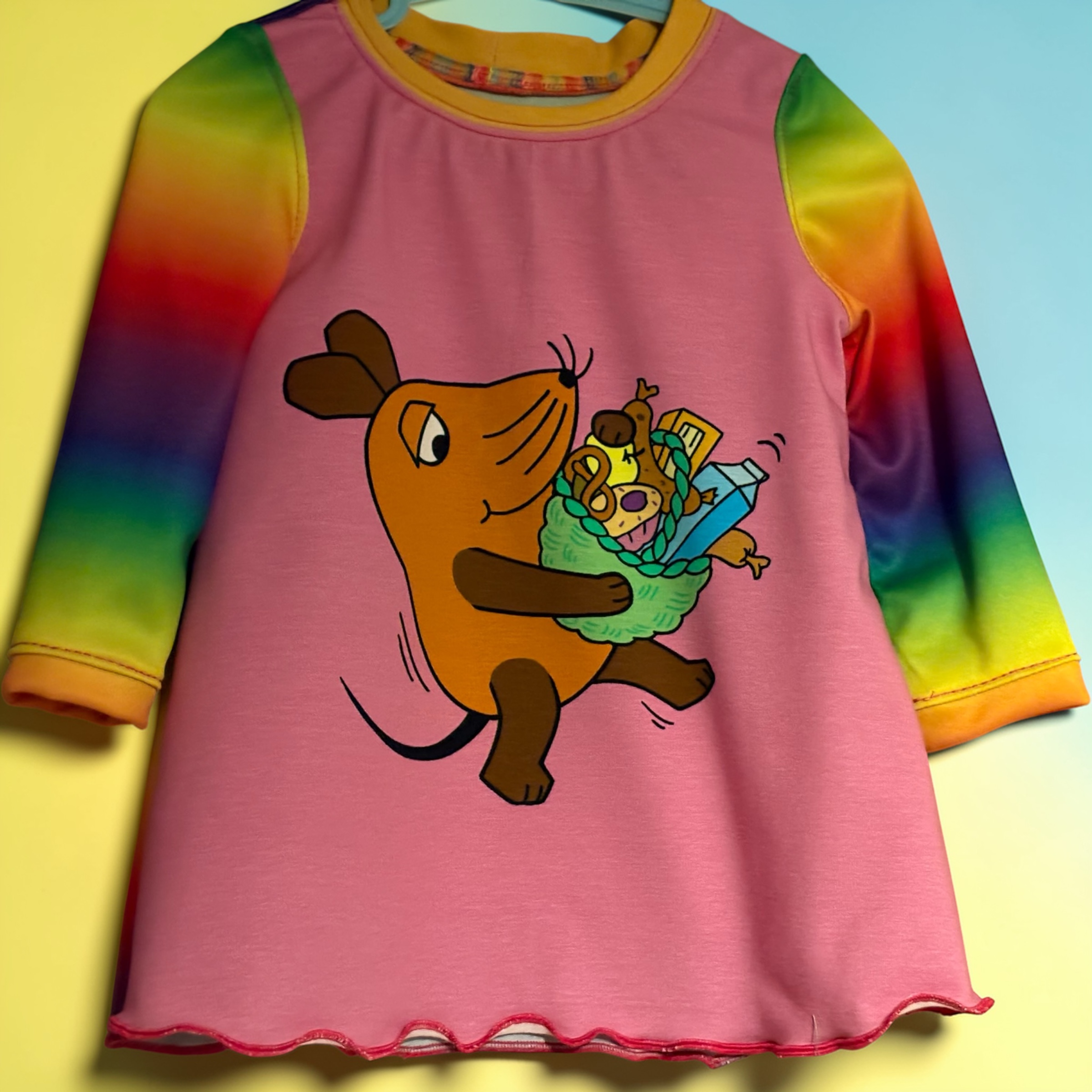 Kinderkleid mit der Maus