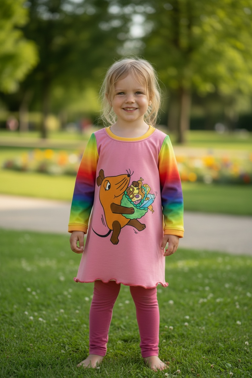 Kinderkleid mit der Maus