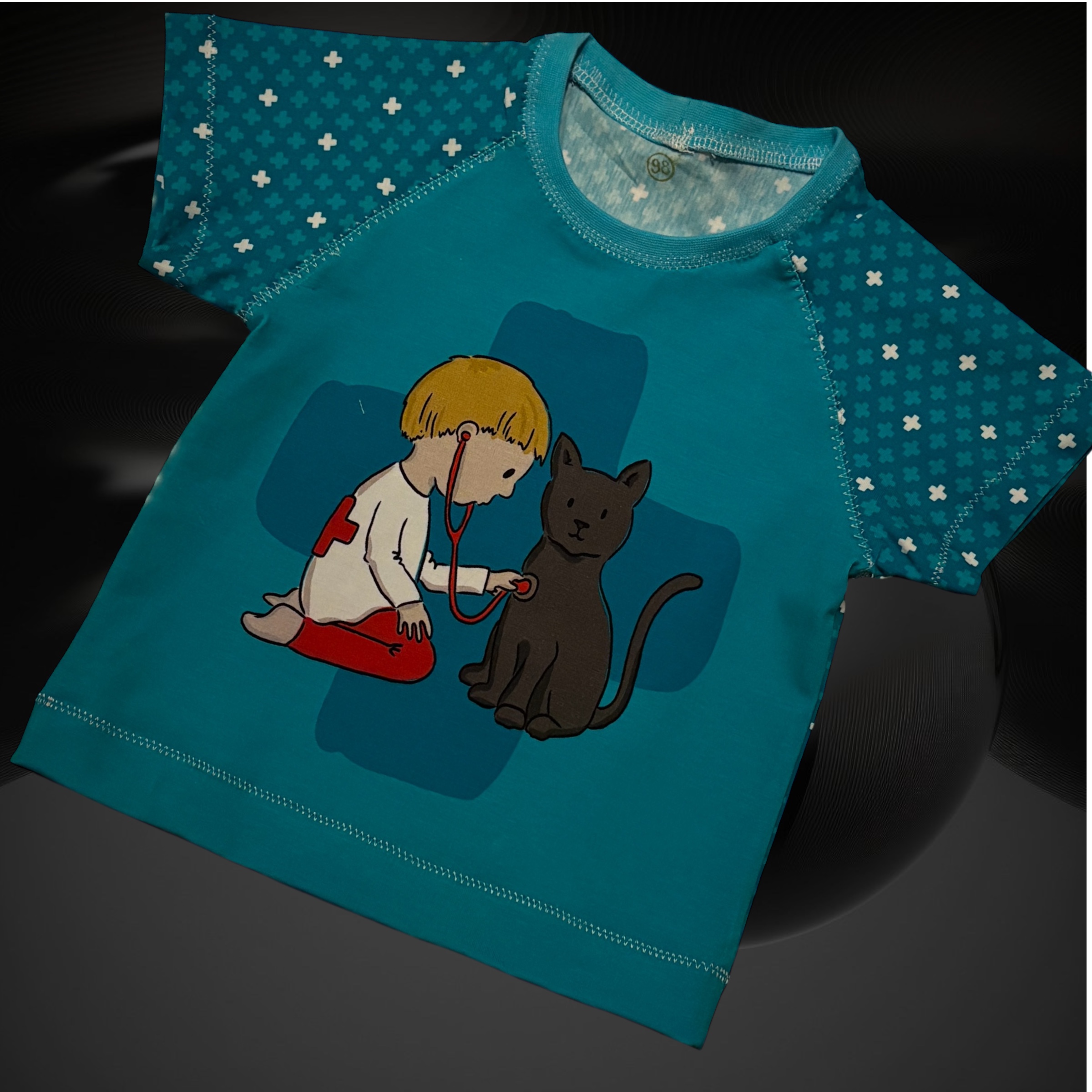 Kinder-T-Shirt Tierarzt
