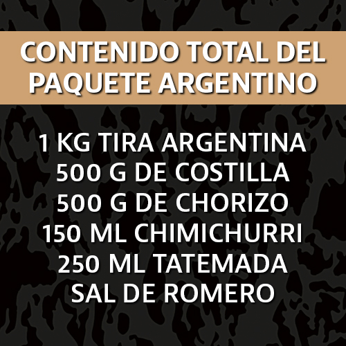 PAQUETE ARGENTINO