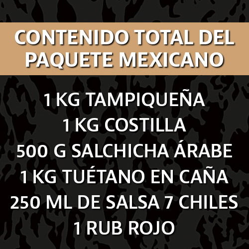 PAQUETE MEXICANO