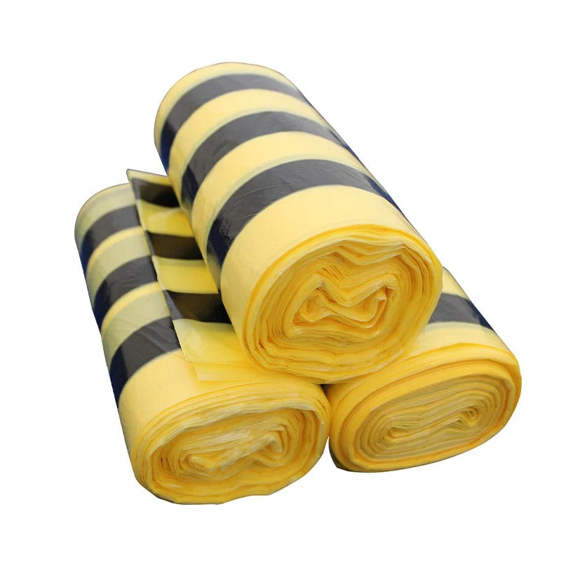 Yellow Tiger Sack (Offensive Waste) – 15" x 28" x 39" – 10kg Capacity – Pack of 200 - OL705A