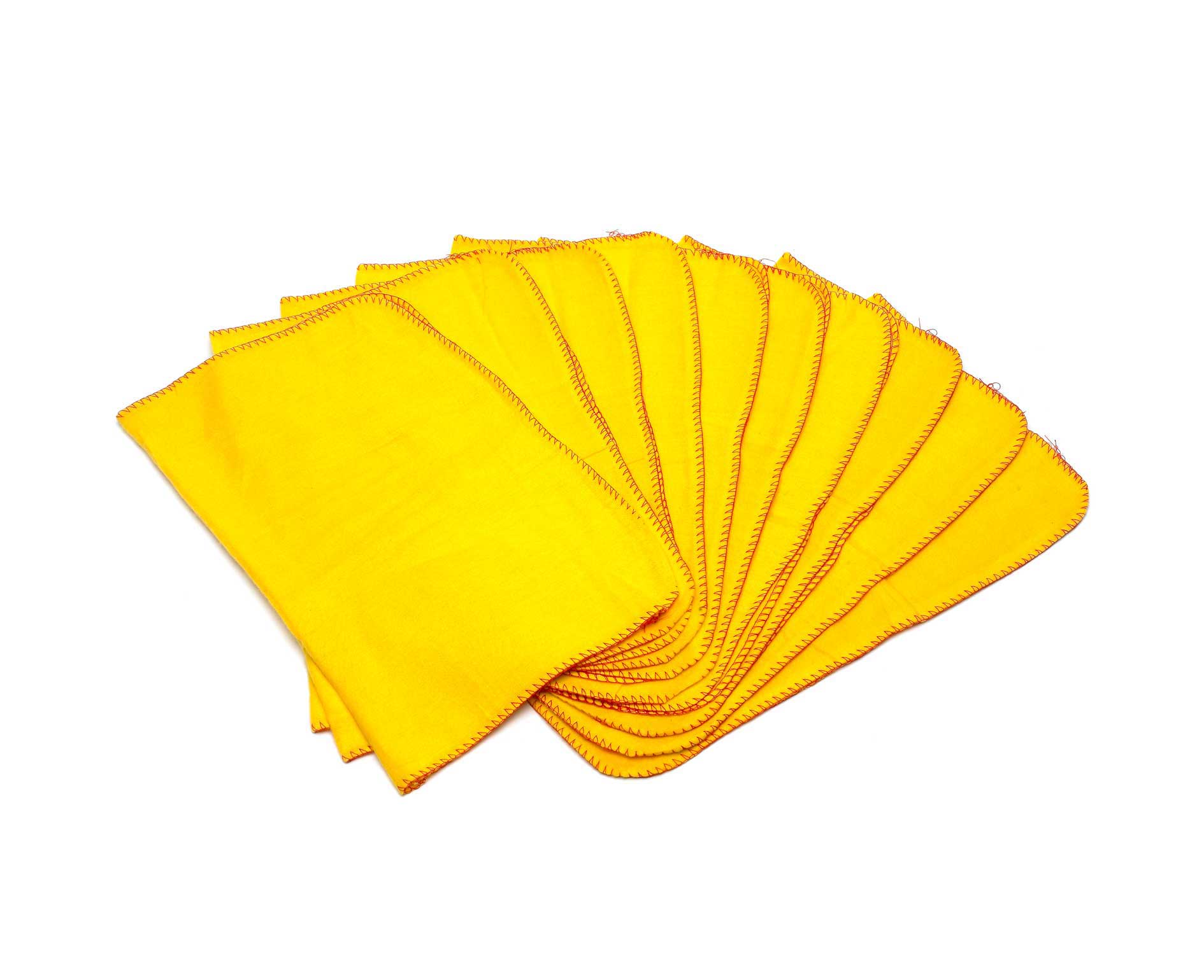 Yellow Duster – 50 x 34cm – Pack of 10 - 08015