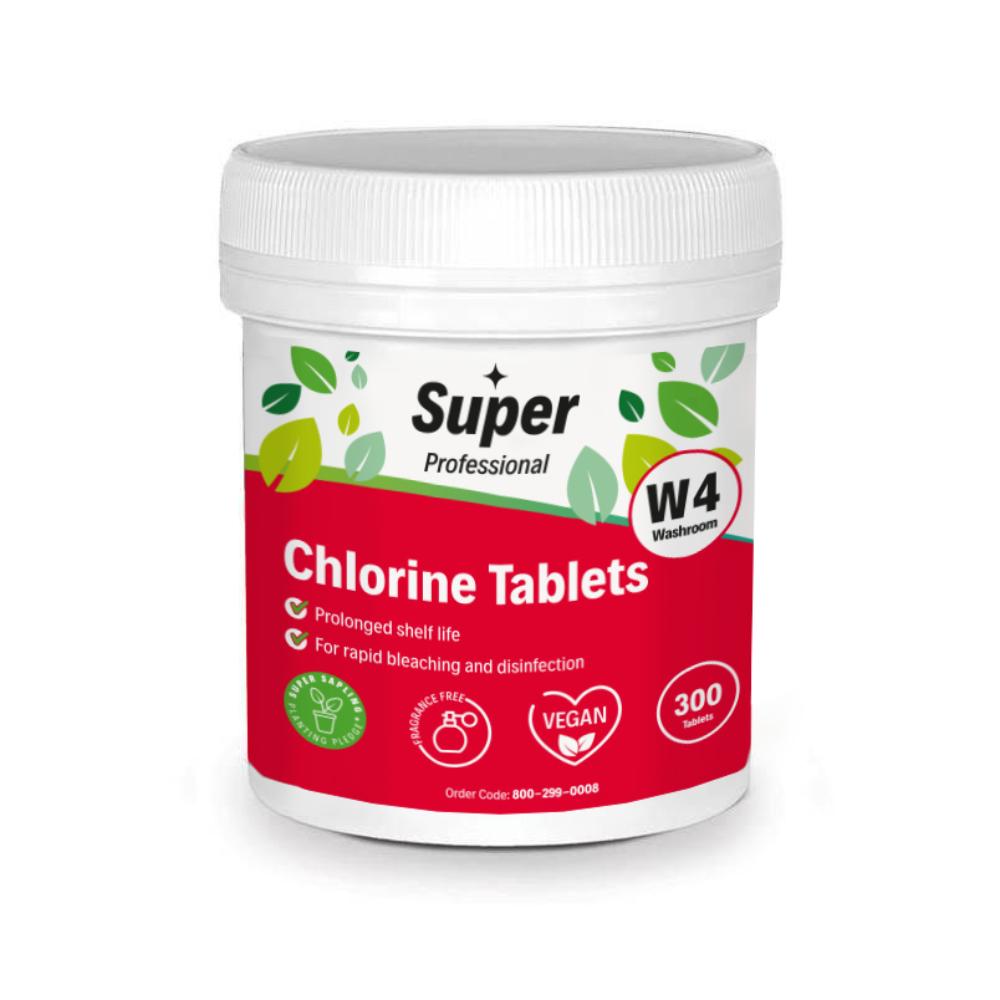 Chlorine Tablets (300 Tabs) - W4
