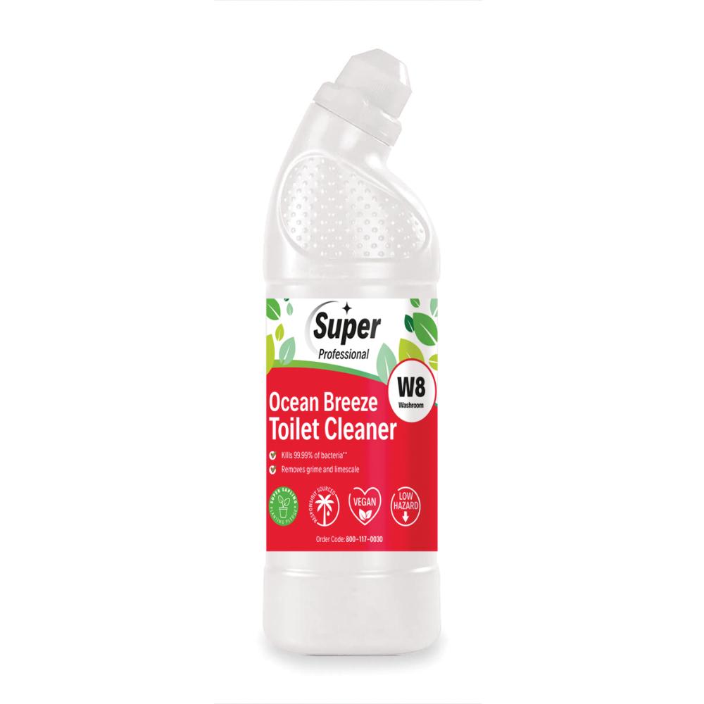 Ocean Breeze Toilet Cleaner (12 x 750ml) - W8