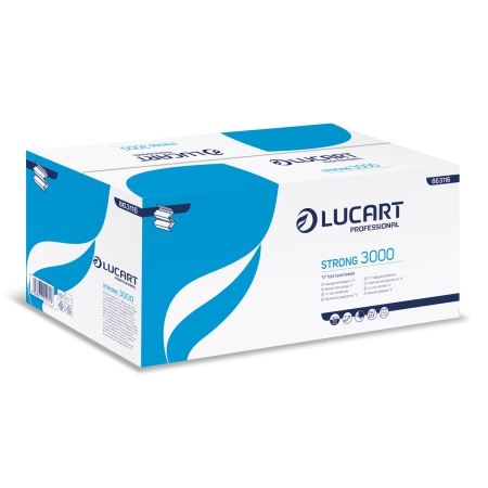 White V-Fold Towel 2 Ply - HTWILUX