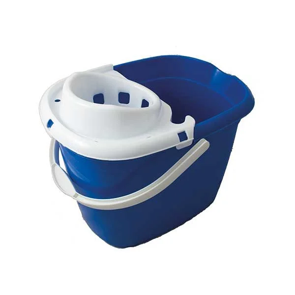 Blue Plastic Mop Bucket 12 Litres