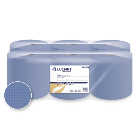 Blue Embossed Centrefeed Rolls - 2 Ply - 120M - CBL400SE