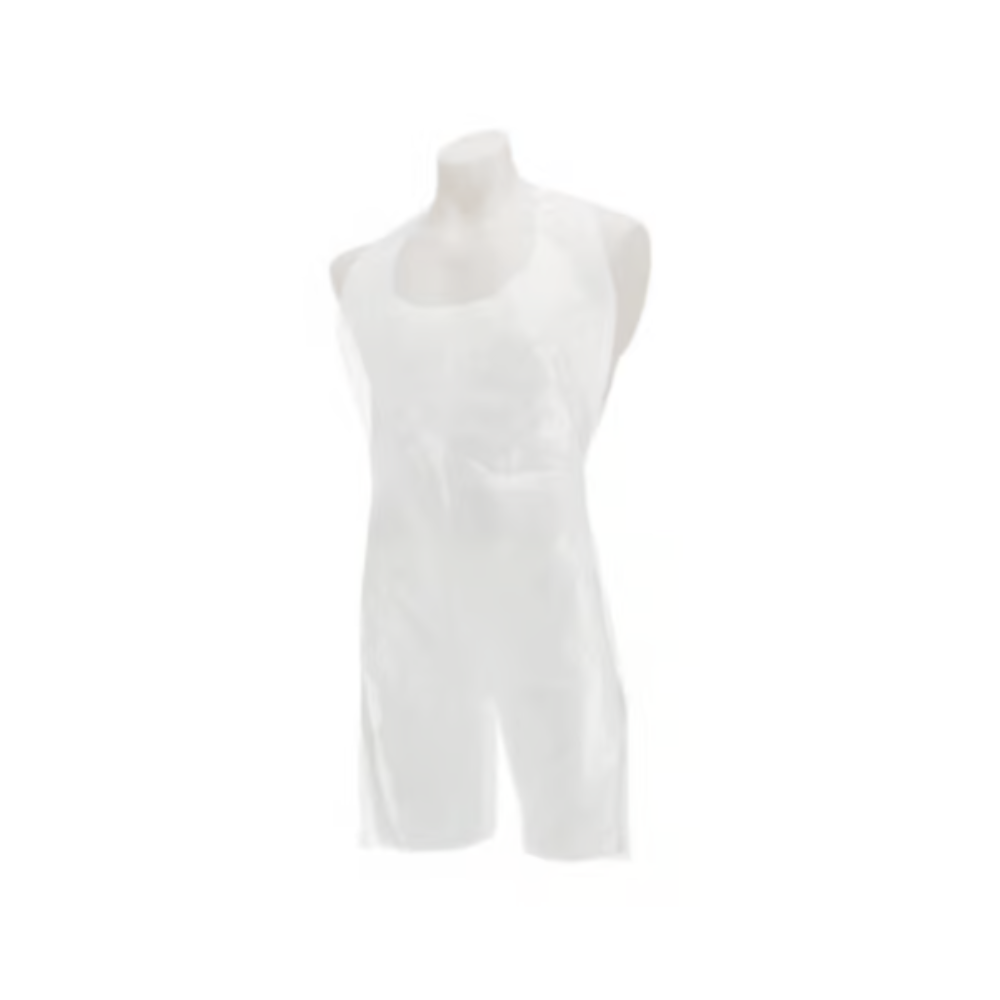 White Standard Aprons - On A Roll - 10 Microns - 675X1011Mm (5 x 200) - WST-200