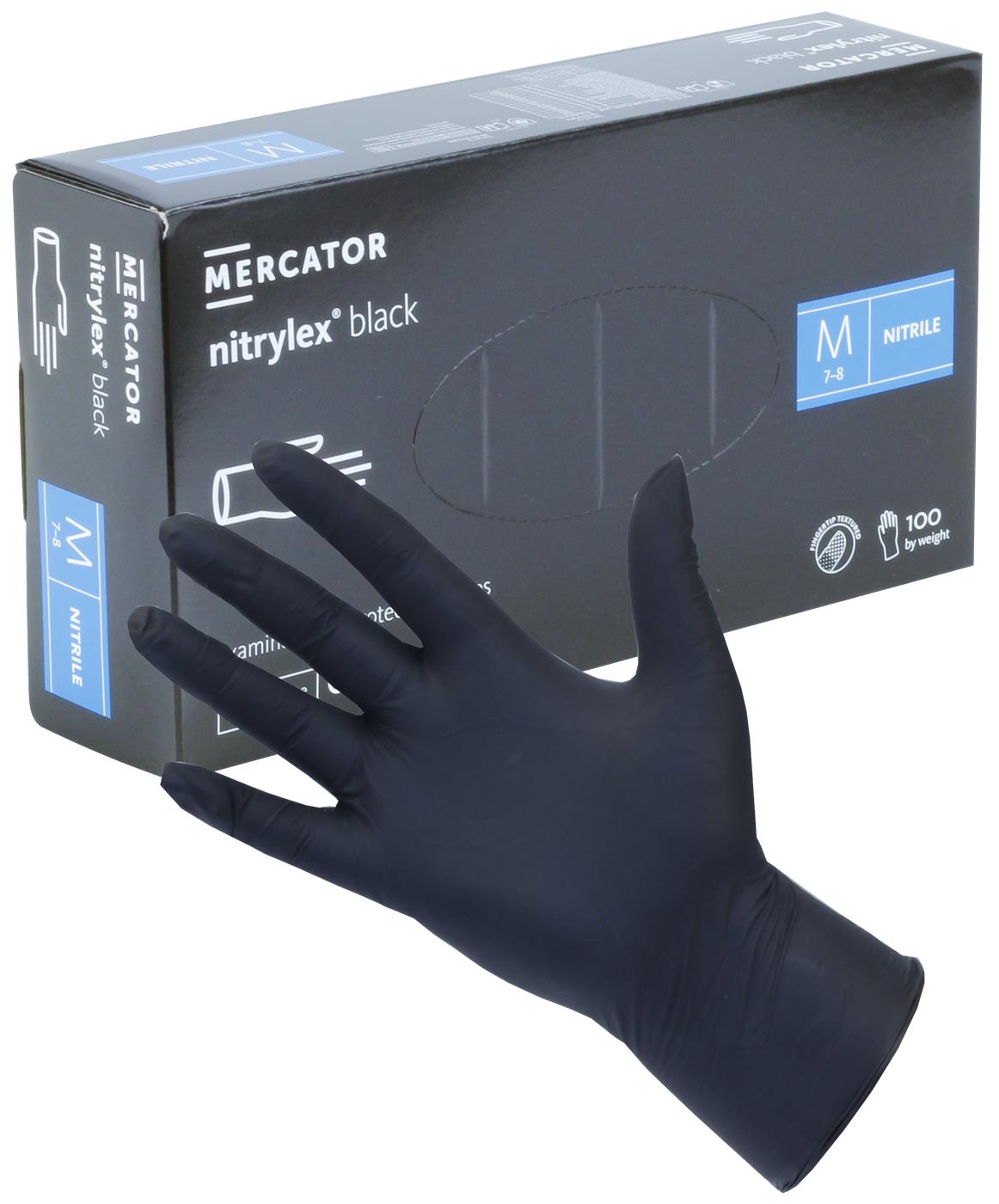 Black Nitrile UltraFlex Powder Free Gloves
