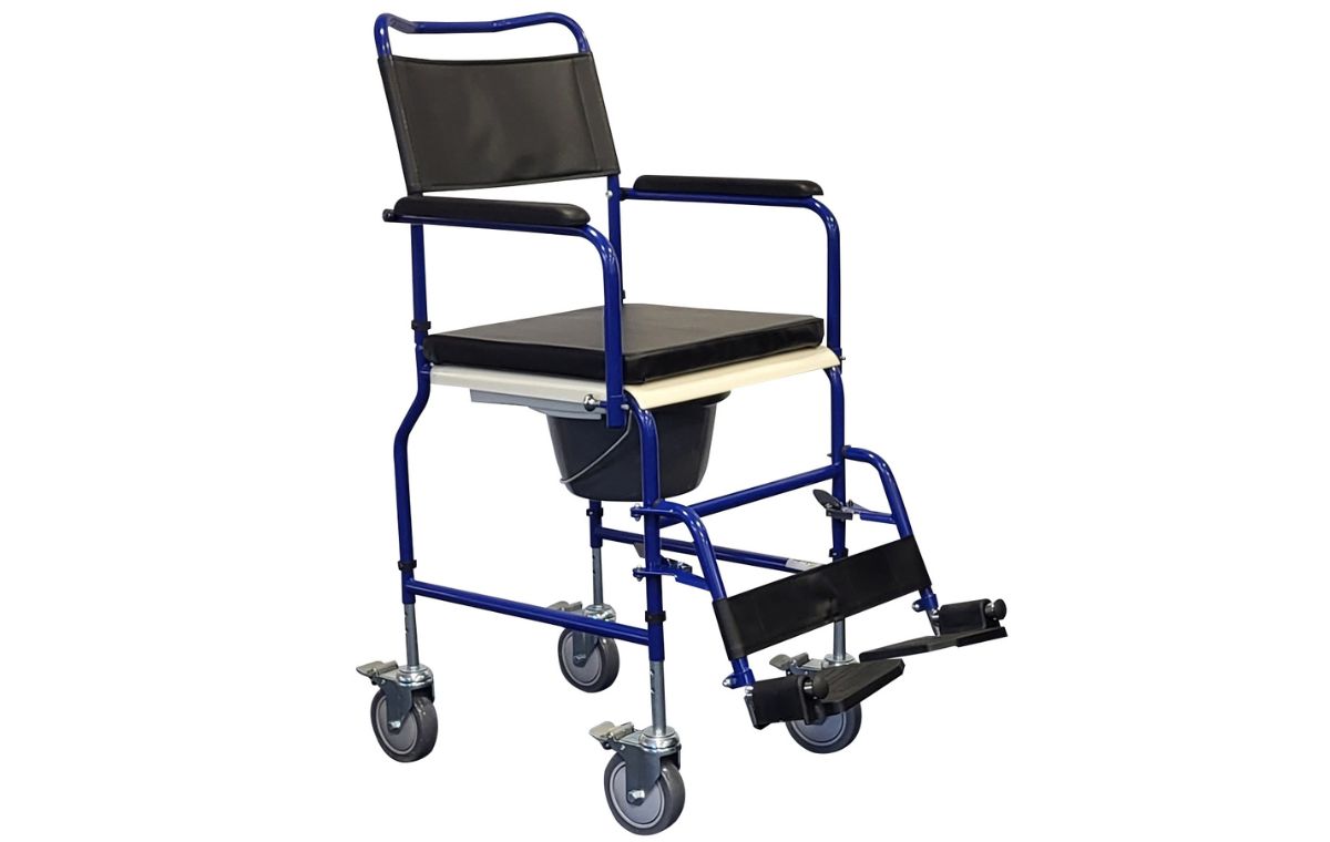 Alerta Adjustable Height Commode & Transfer Chair - ALT-1400
