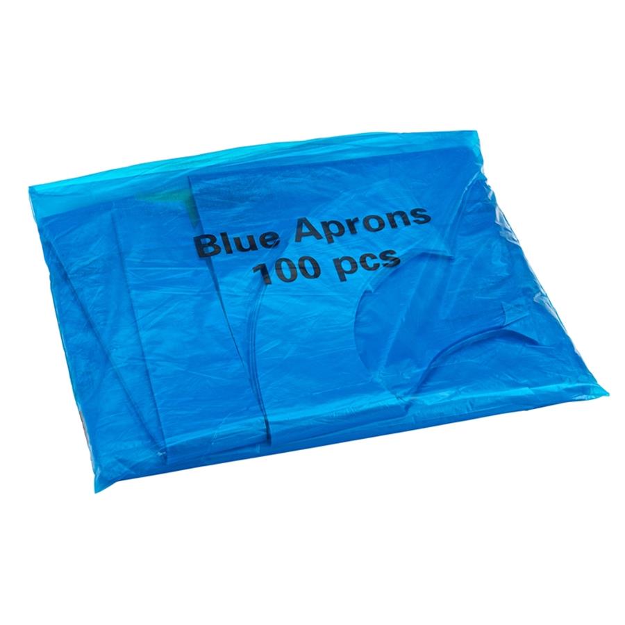 Blue Standard Aprons - Flat Packed - BFL-200
