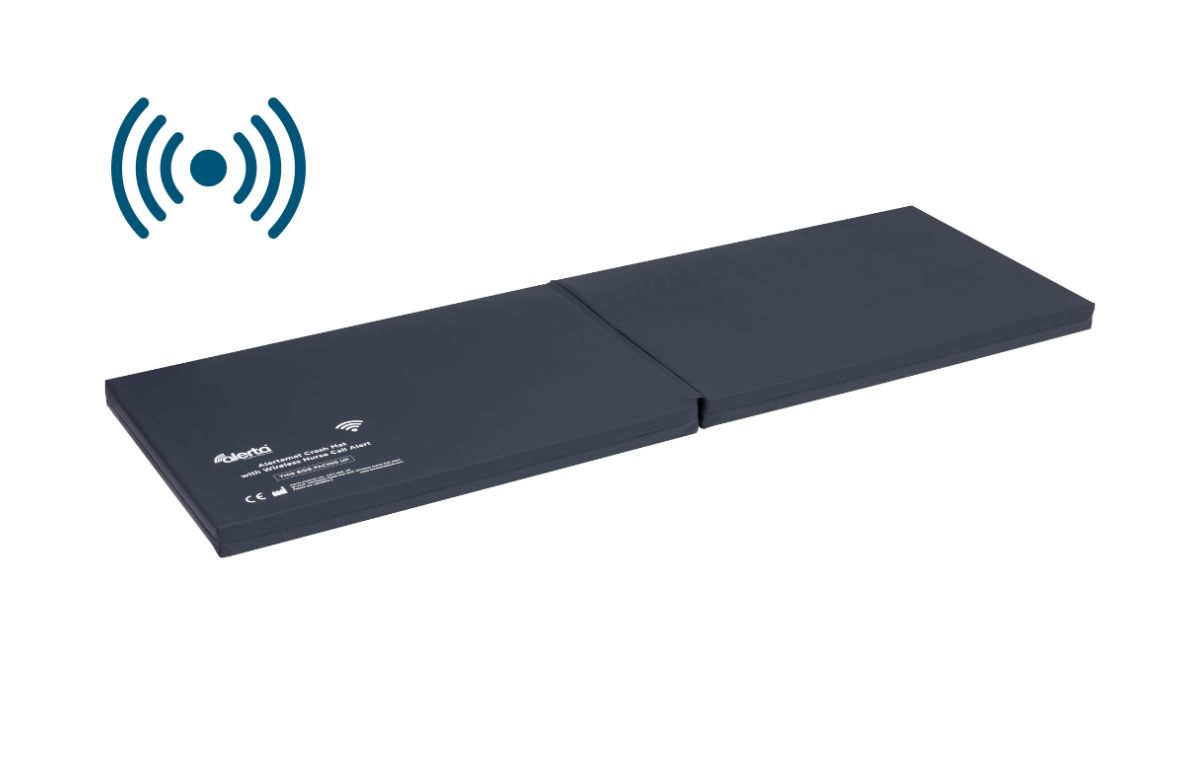 Alertamat Crash Mat with Wireless Nurse Call Alert - W-ACM-T