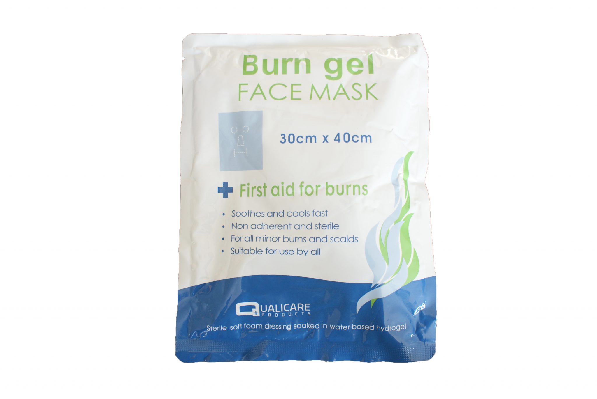 BURN GEL FACE MASK - 30 x 40 cm - QBC426