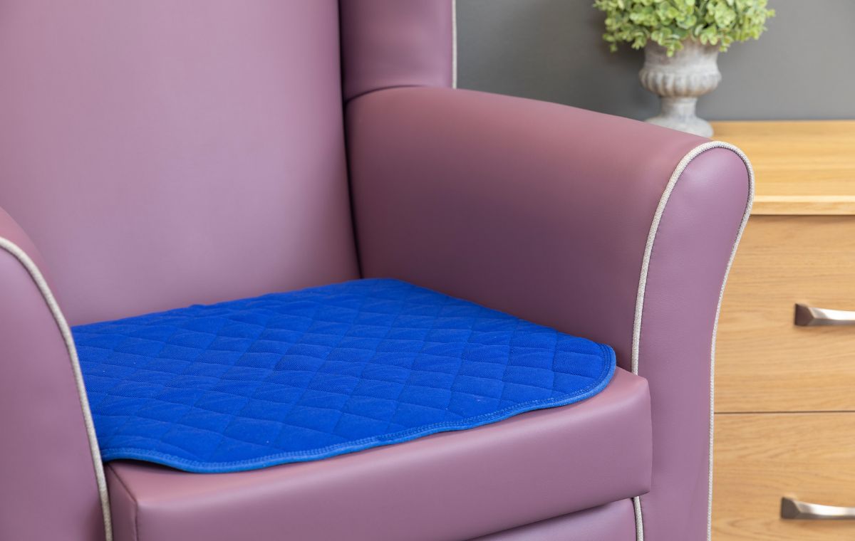 Alerta Washable Incontinence Chair Pad, Petrol Blue - DSP/PB