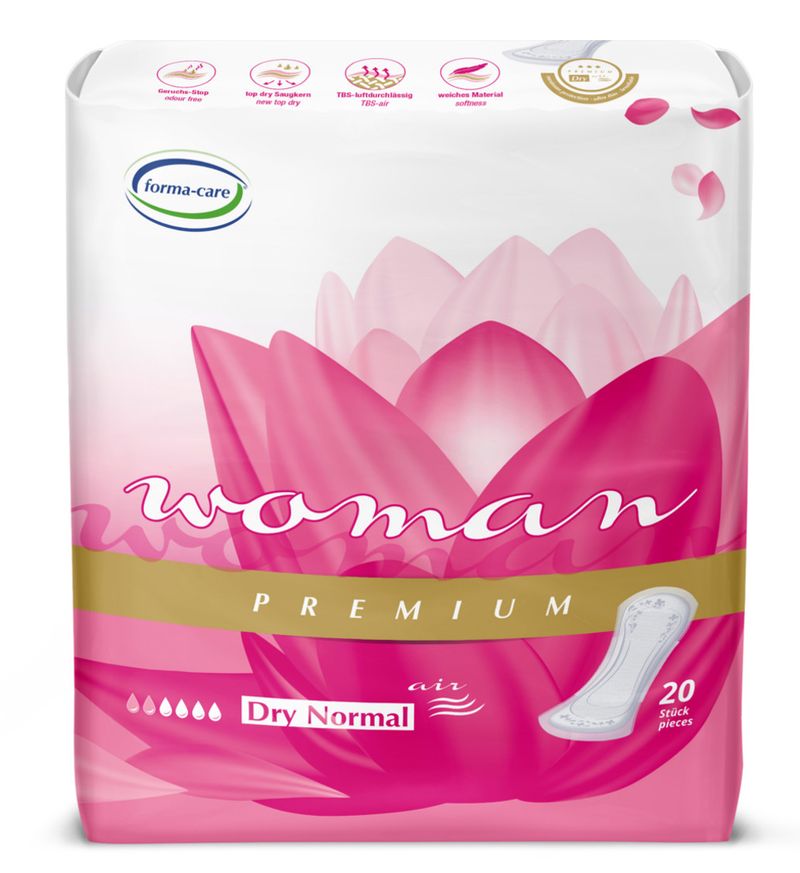 Small Shaped Pads - Premium Dry