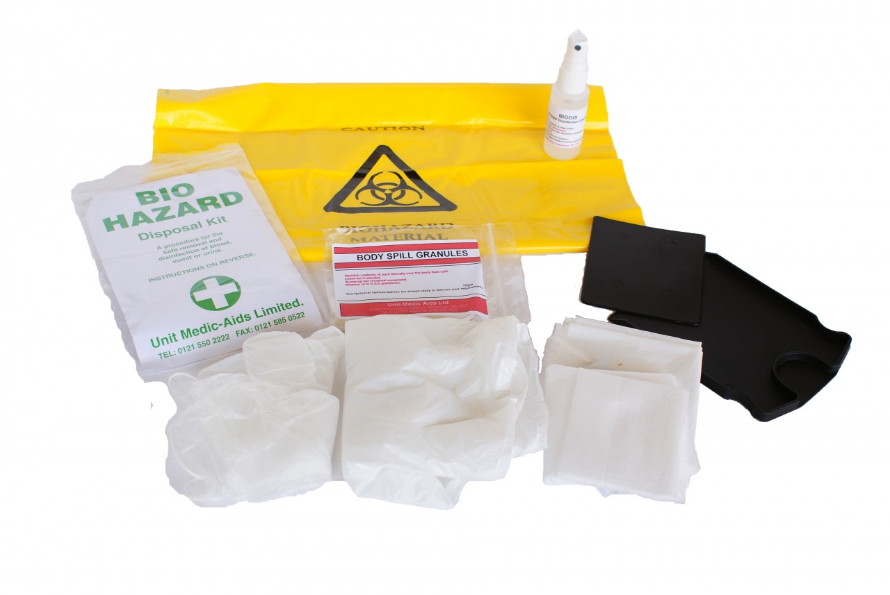 Biohazard Disposal Kit in Box - QI0477