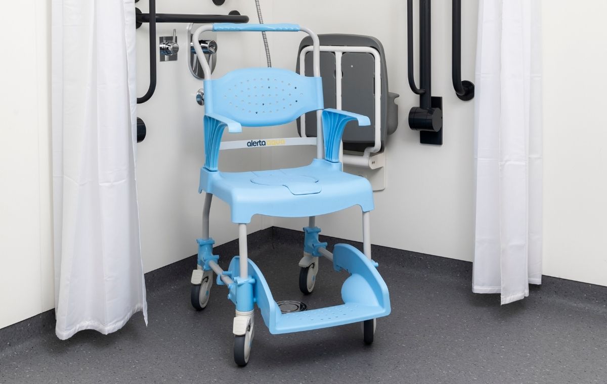 Alerta Aqua Shower Commode Chair - ALT-SC150