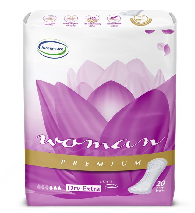Small Shaped Pads - Premium Dry