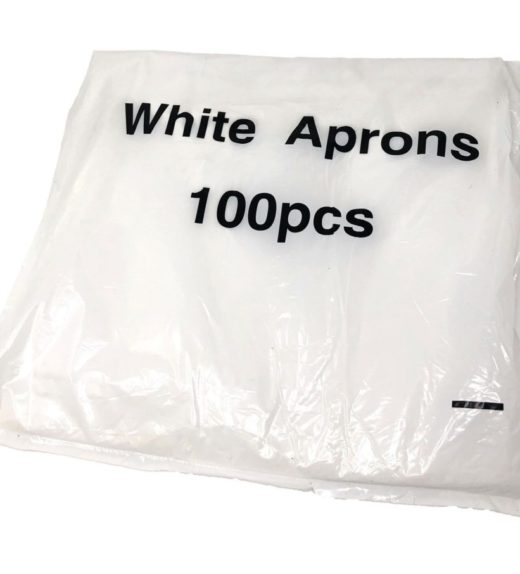 White Standard Aprons - Flat Packed - WFL-200