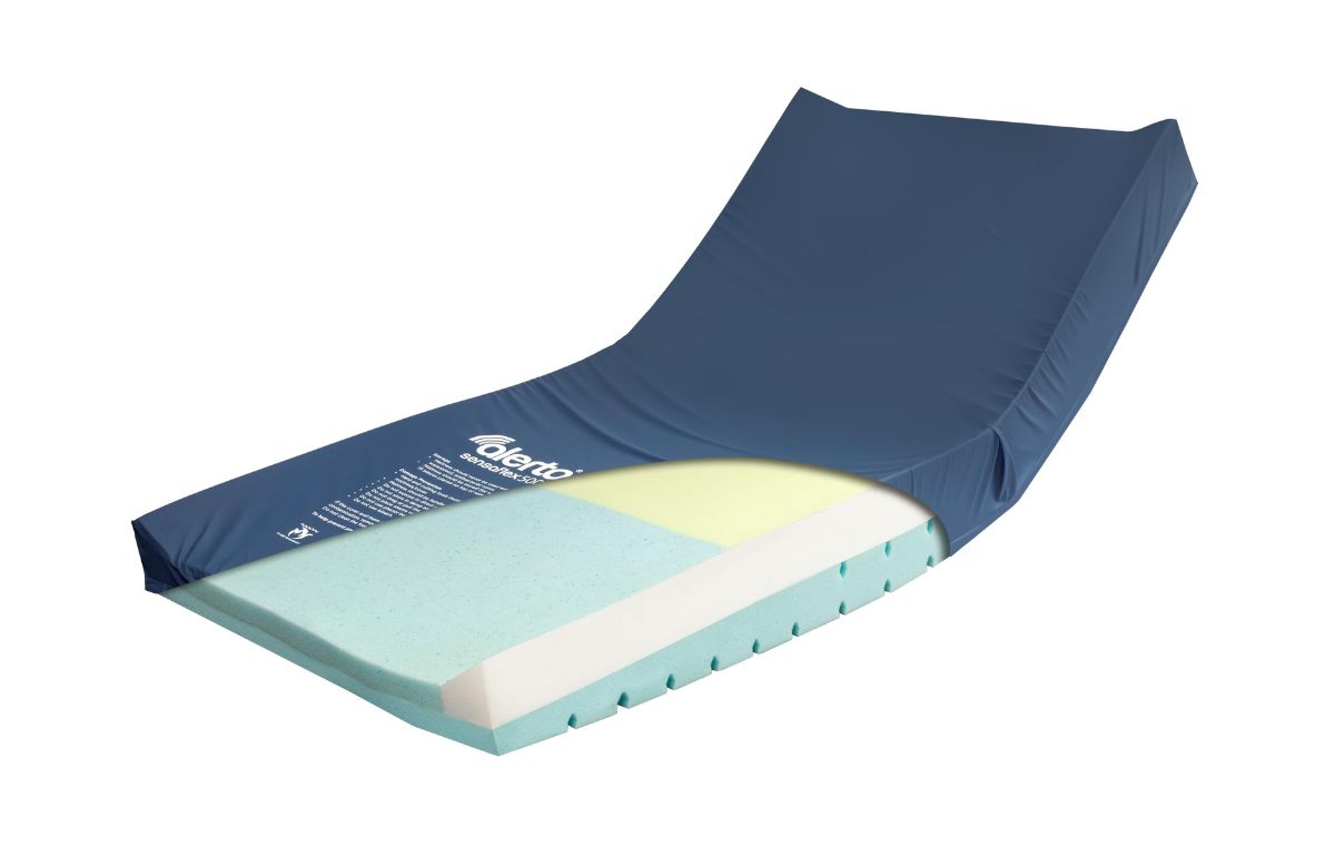 Alerta Sensaflex 5000 SensaGel Heel Slope Mattress with Side Supports - ALT-5000