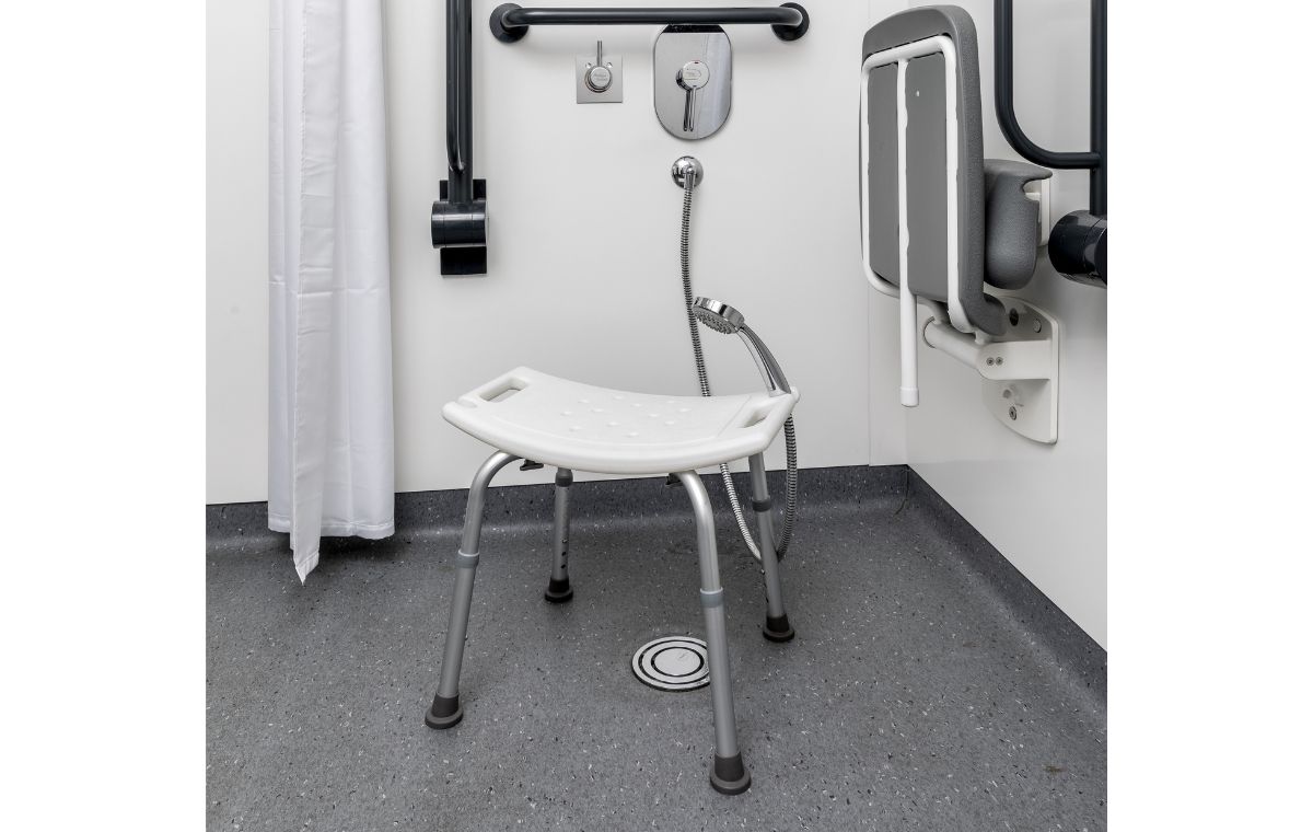 Alerta Aluminium Shower Stool - ALT-BE010