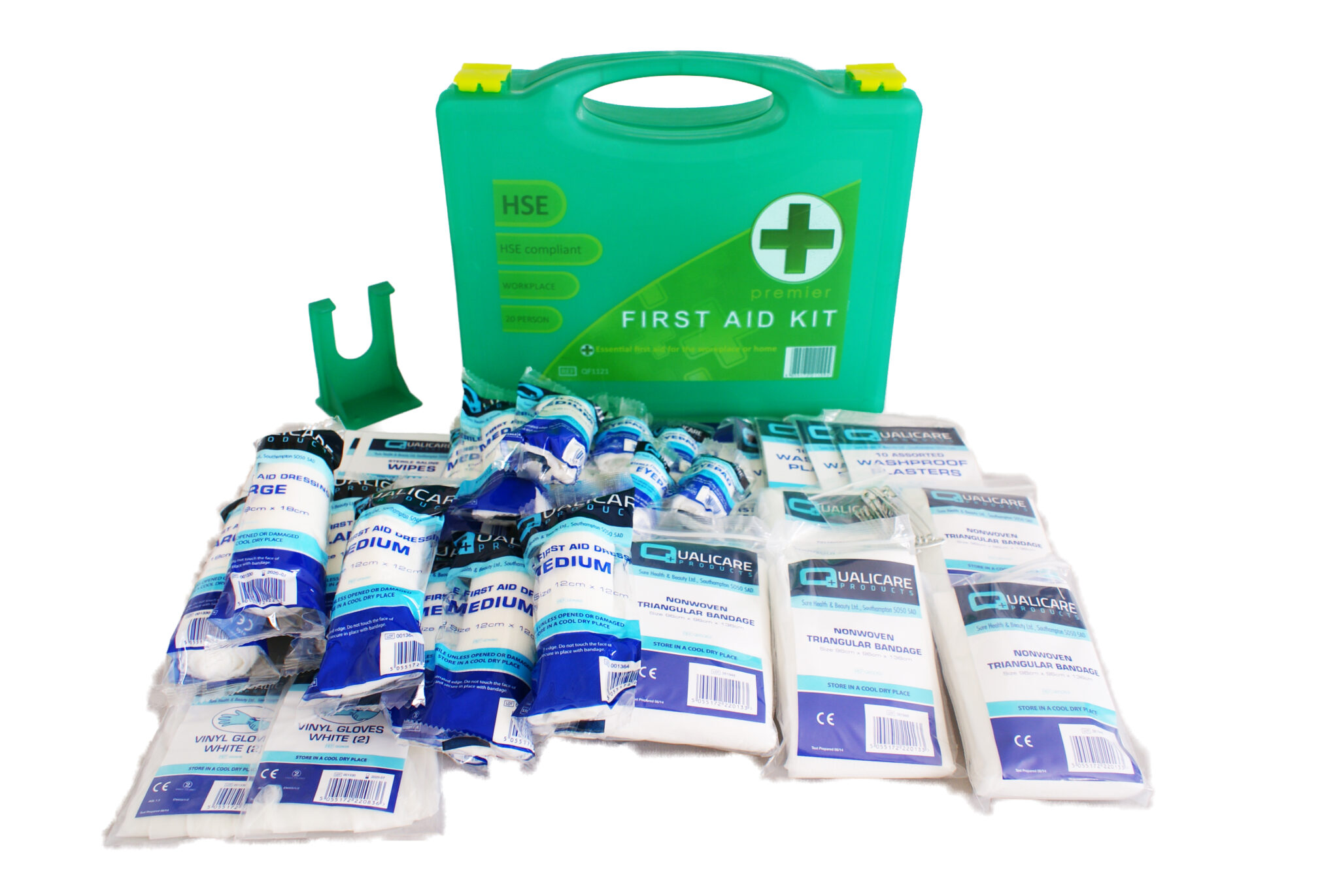 FIRST AID KIT HSE 1-20 PERSON WITH BANDAGES - QF1121