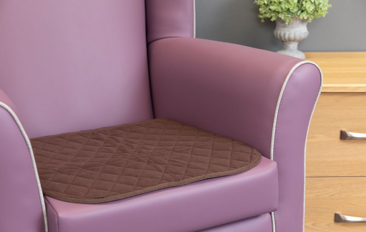 Alerta Washable Incontinence Chair Pad, Brown - DSP/BR