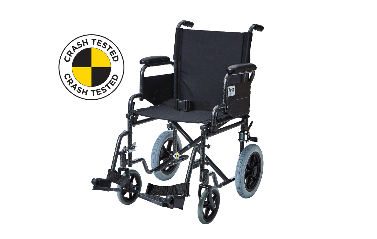 Alerta Car Transit Wheelchair, Crash Tested - ALT-1100
