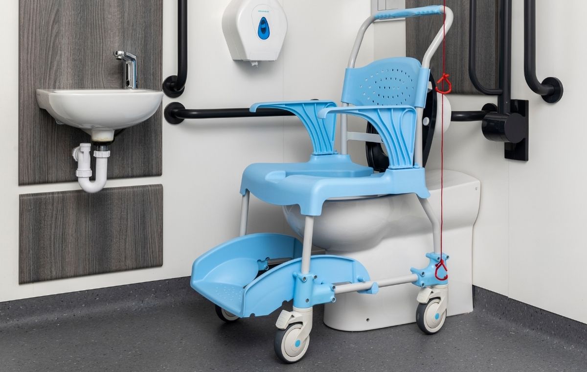 Alerta Aqua Shower Commode Chair - ALT-SC150