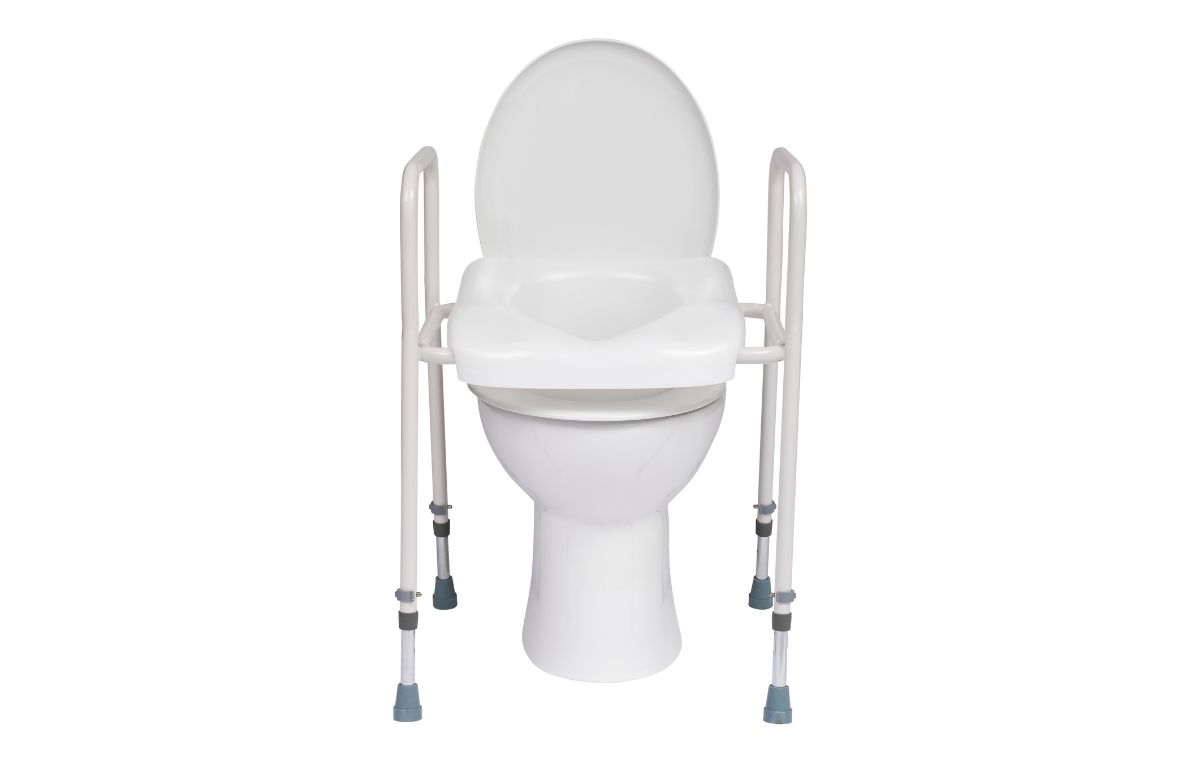 Alerta Toilet Seat Aid, Adjustable Height - ALT-BE001