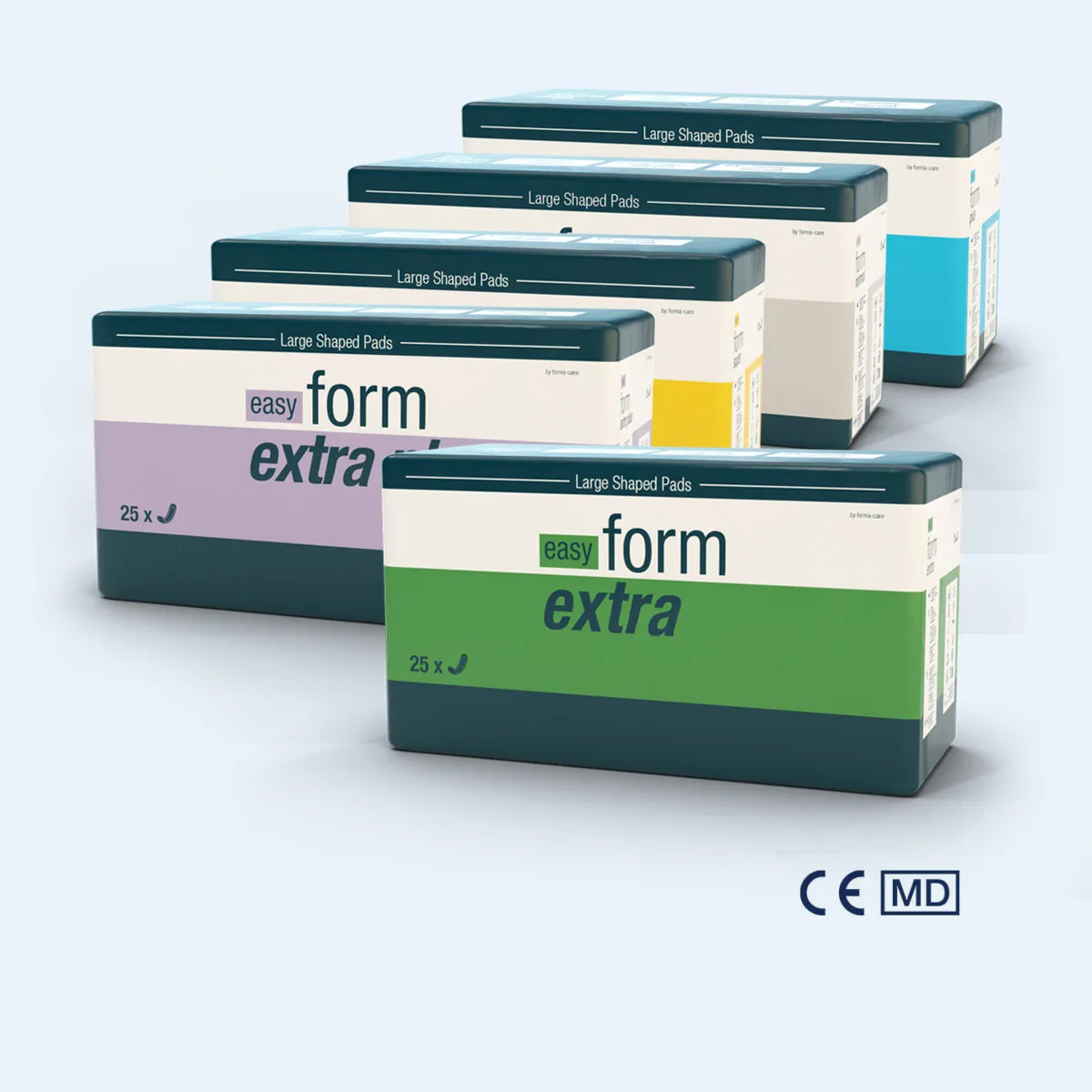 Large Shaped Pads - Easy Range