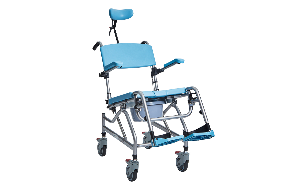 Alerta Aqua Community, Tilt-in-Space Shower Commode Chair - ALT-SC300