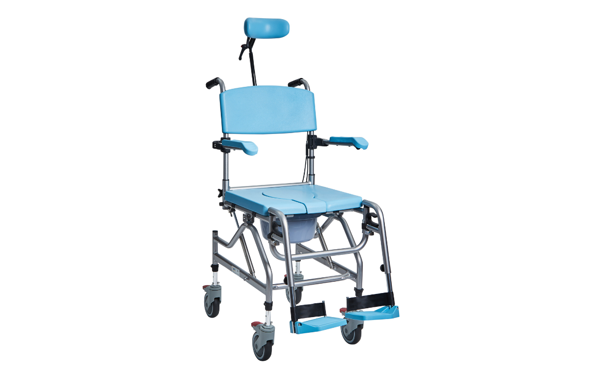 Alerta Aqua Community, Tilt-in-Space Shower Commode Chair - ALT-SC300