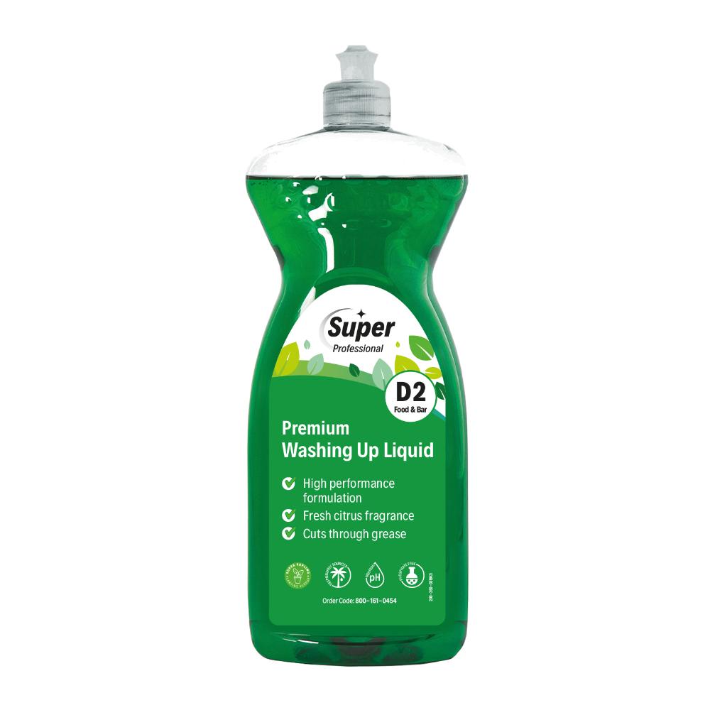 Premium Green Detergent Washing Up Liquid (1L) - D2