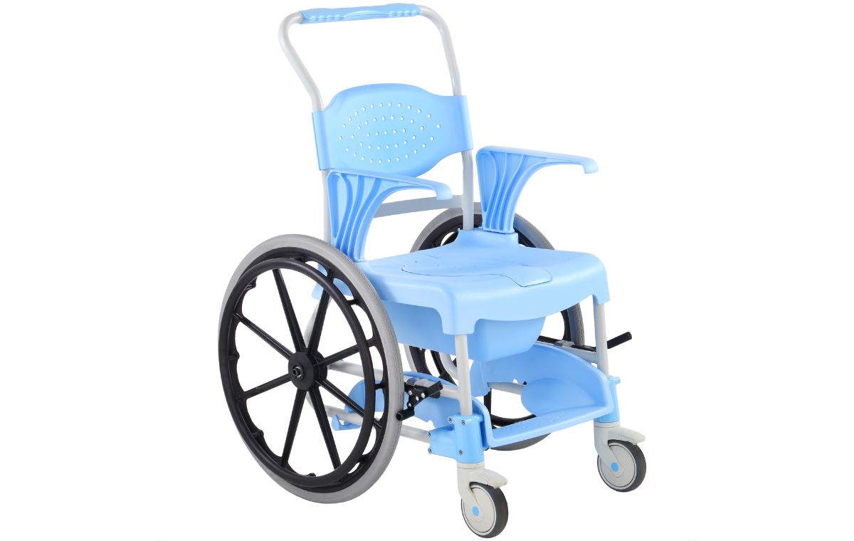 Alerta Aqua Shower Commode Chair, Self-Propelled - ALT-SC150/SP