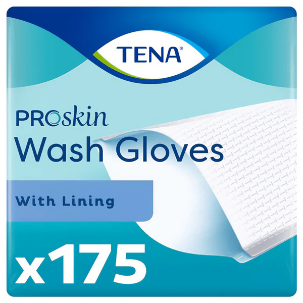 Tena ProSkin Wash Gloves with Lining - 740500