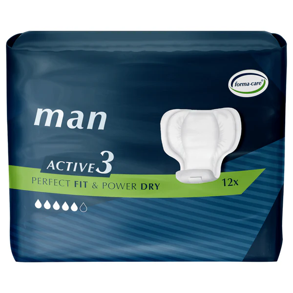 Forma-Care Man - Pack of 12 Men's Incontinence Pads