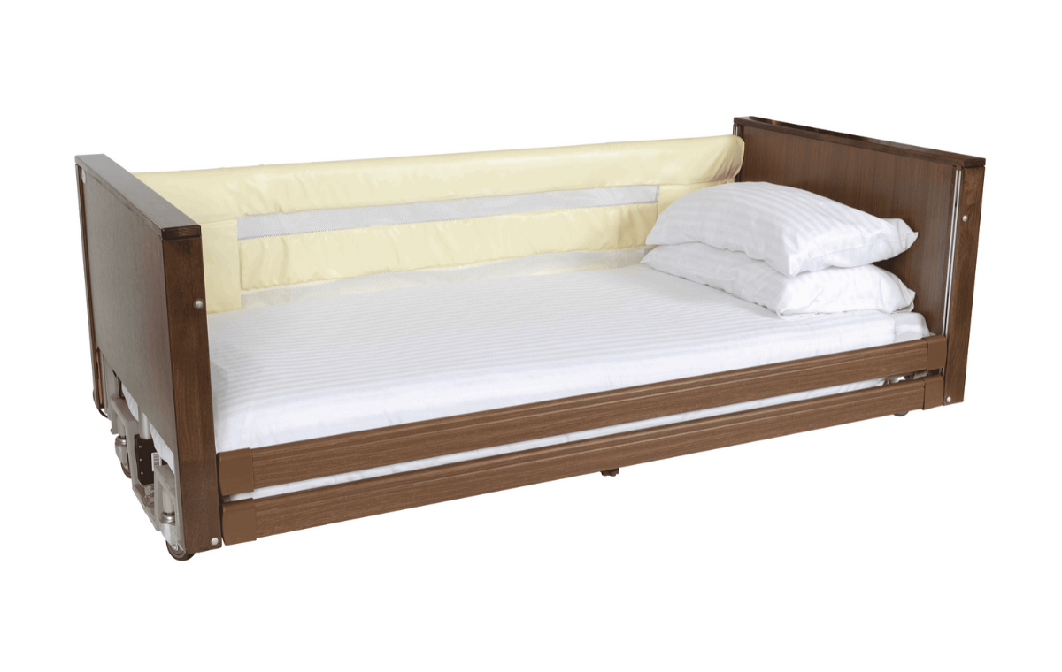 Alerta Bed Rail Bumpers - 3 Bar With Netting - ALT-113