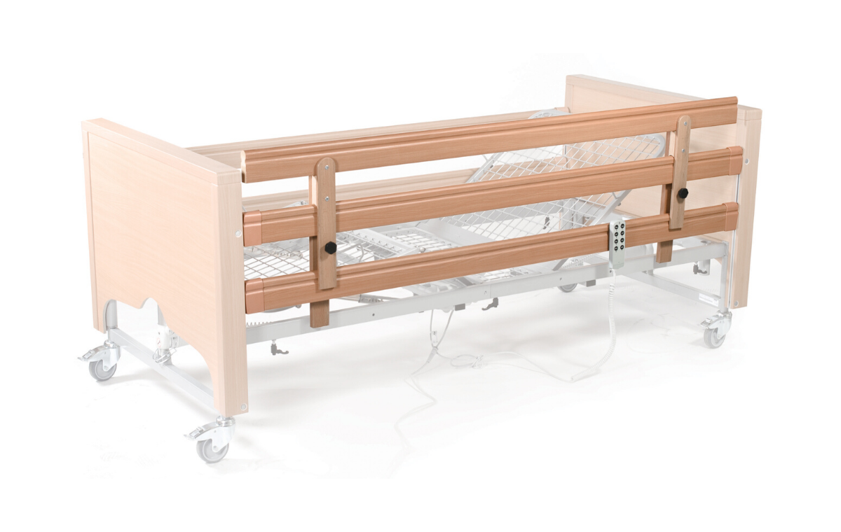 Lomond Single High Side Rail, Walnut - ALT-LB-HSRW