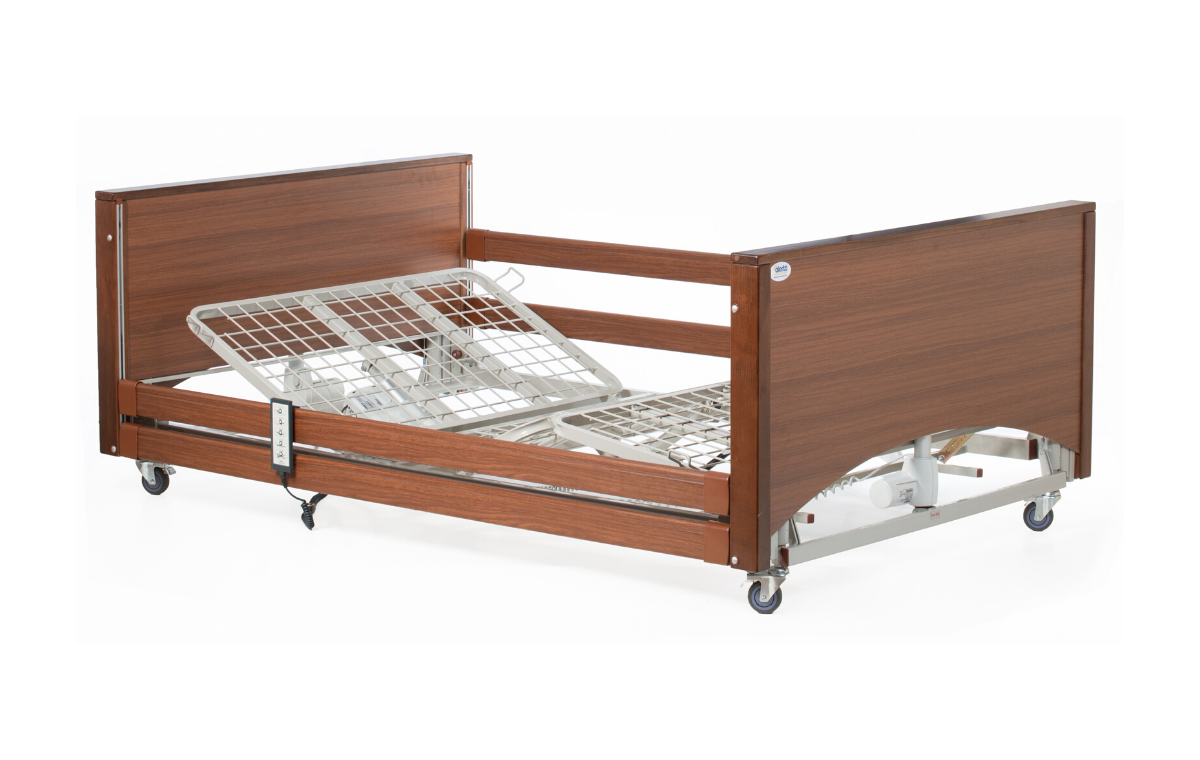 Alerta Lomond Bariatric Bed, Walnut - ALT-LB-BW