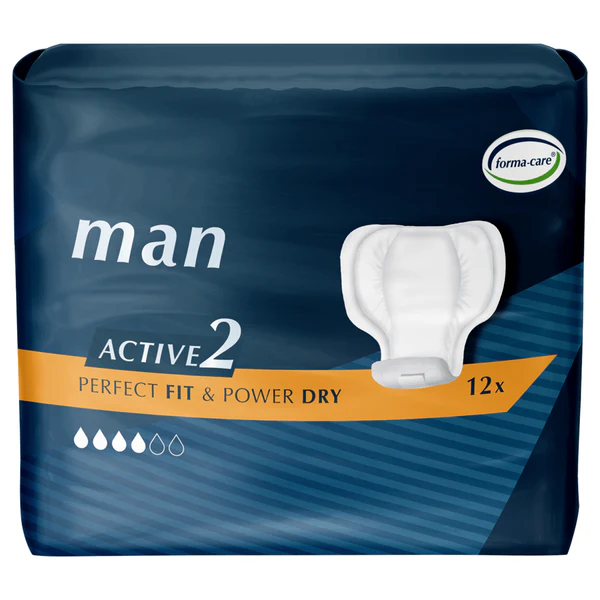 Forma-Care Man - Pack of 12 Men's Incontinence Pads