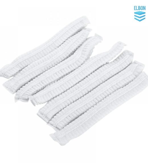 Disposable Breathable Mob Caps Hair Cover - White - MOB-W